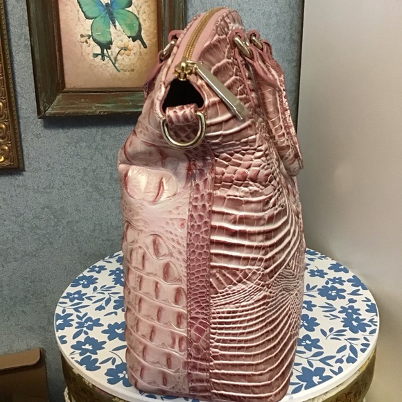 Brahmin Lrg Duxbury satchel in pink icing 🧁 - Picture 6 of 16